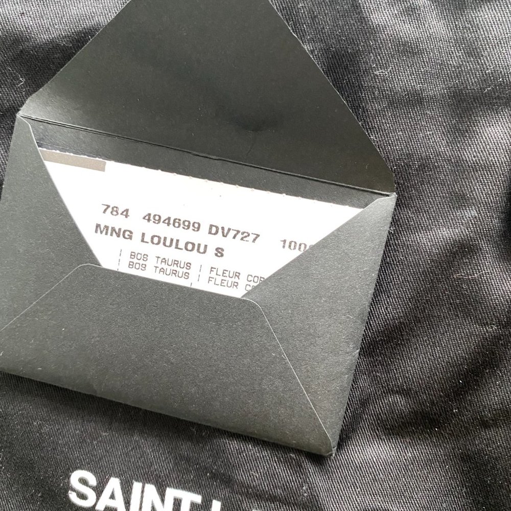 YSL - Saint Laurent - Black Small Loulou Bag - Picture 4 of 7